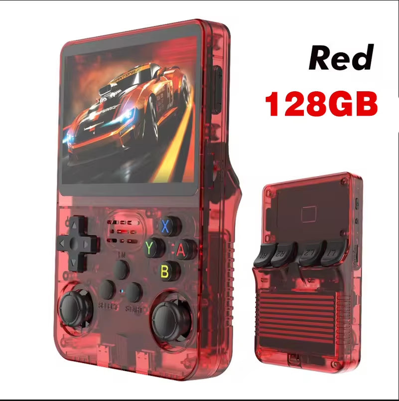 ARKOS R36S Retro Handheld Game Console Linux System 3.5-Inch IPS Screen Video Player 64GB/128GB Portable Handheld Game Console