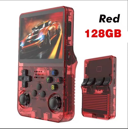ARKOS R36S Retro Handheld Game Console Linux System 3.5-Inch IPS Screen Video Player 64GB/128GB Portable Handheld Game Console